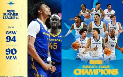 Golden State soulève à nouveau le trophée de la Summer League après 13 ans d'attente